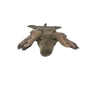 Jumbo JAAG Moose 37” Plush Lay Flat  Pajama Bag Handles Realistic Stuffed Head